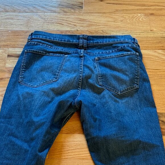 New York & Co Women Sz 8 Low Rise Skinny Leg Medium-Dark Wash Stretch Jeans - Picture 5 of 7